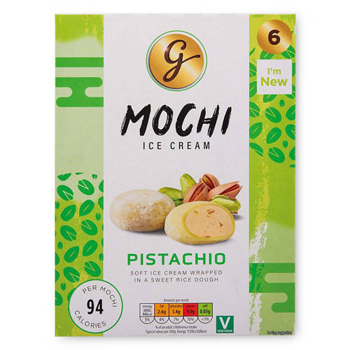 Pistachio Mochi Ice Cream 6 Pack | ALDI UK